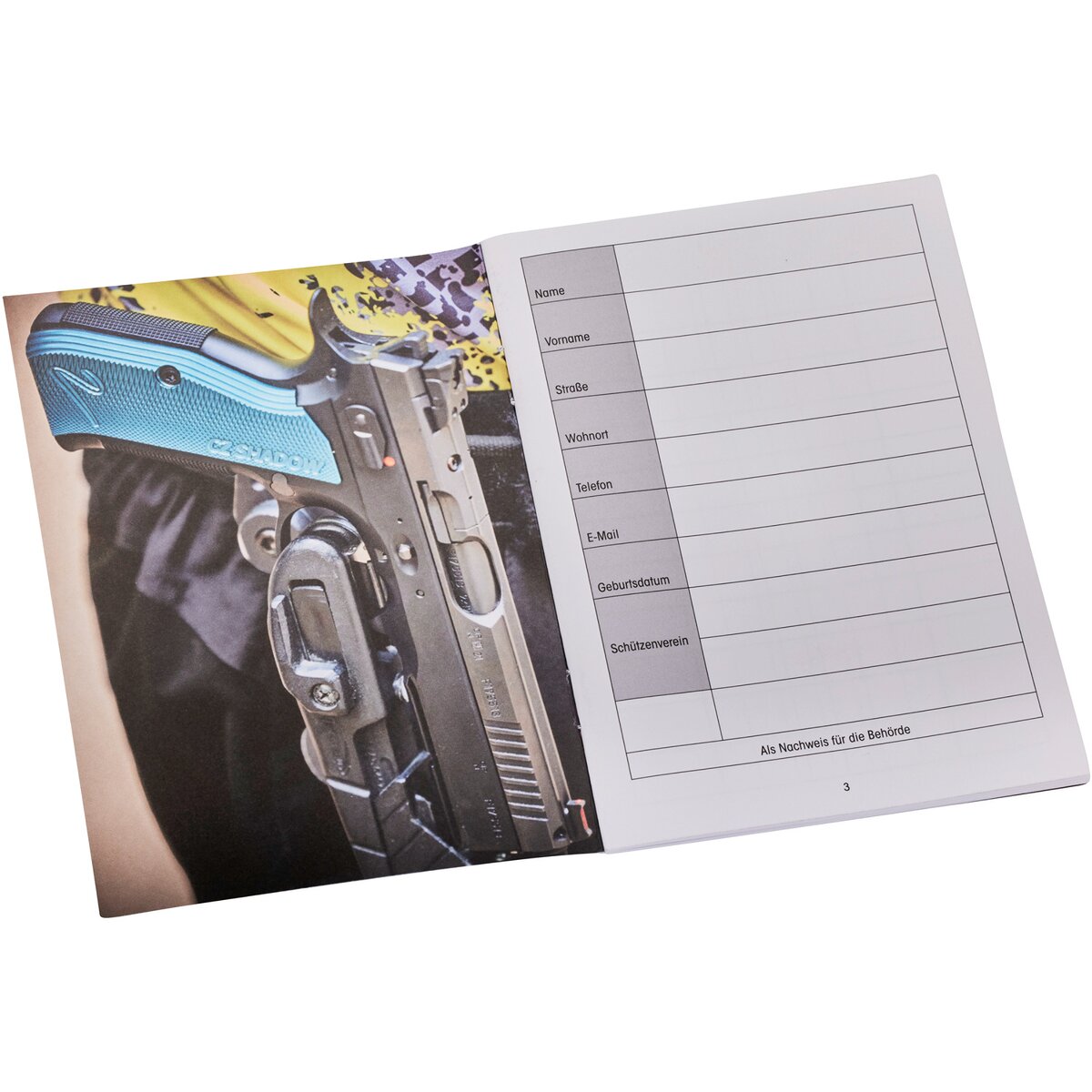 TOPSHOT Competition Shooting book II – proof of training