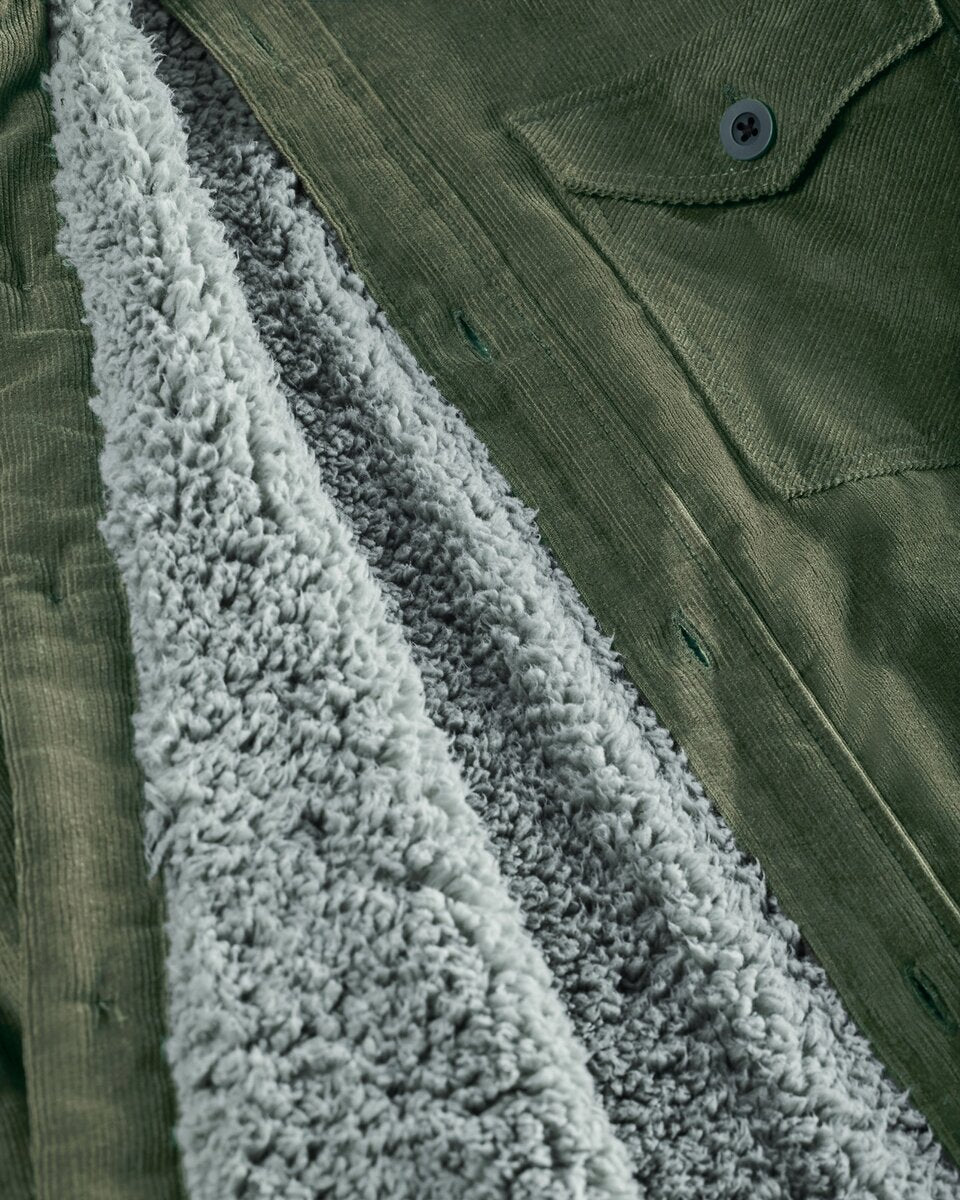 Parforce Corduroy shirt jacket (Olive)