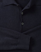 Highmoor polo sweater (Dark Navy)