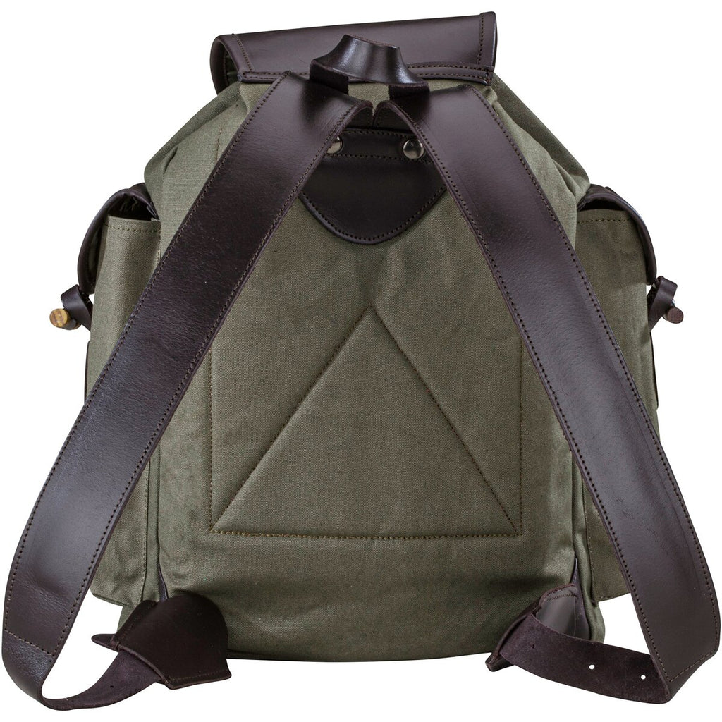 Parforce Backpack with leather applications (Olive)