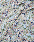 Highmoor Paisley dress (Blue/Green/Beige)