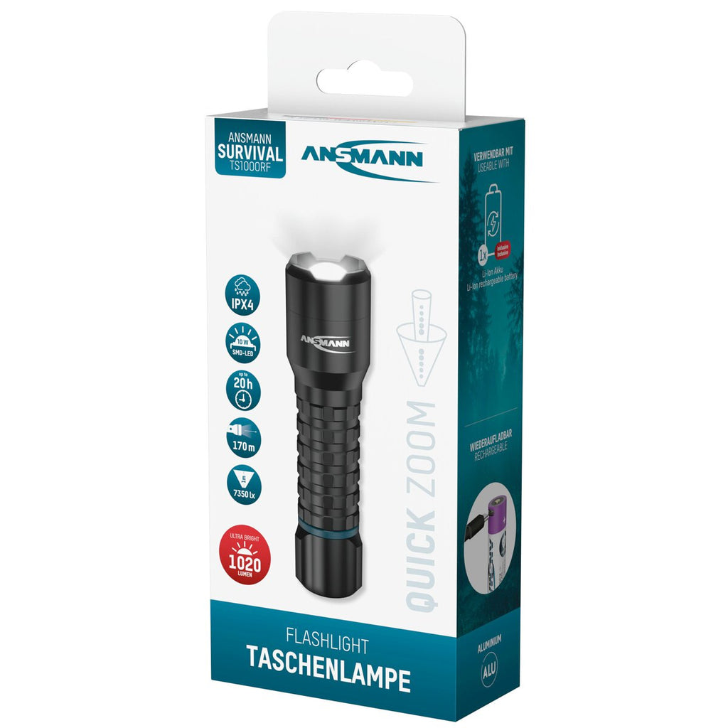 Ansmann Survival Flashlight TS1000RF