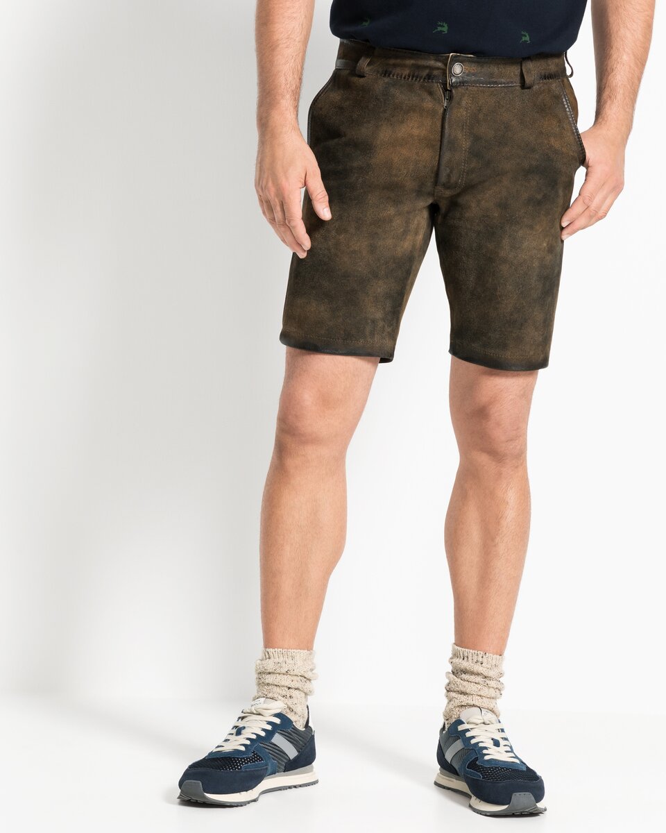 Reitmayer Short leather pants (Brown)