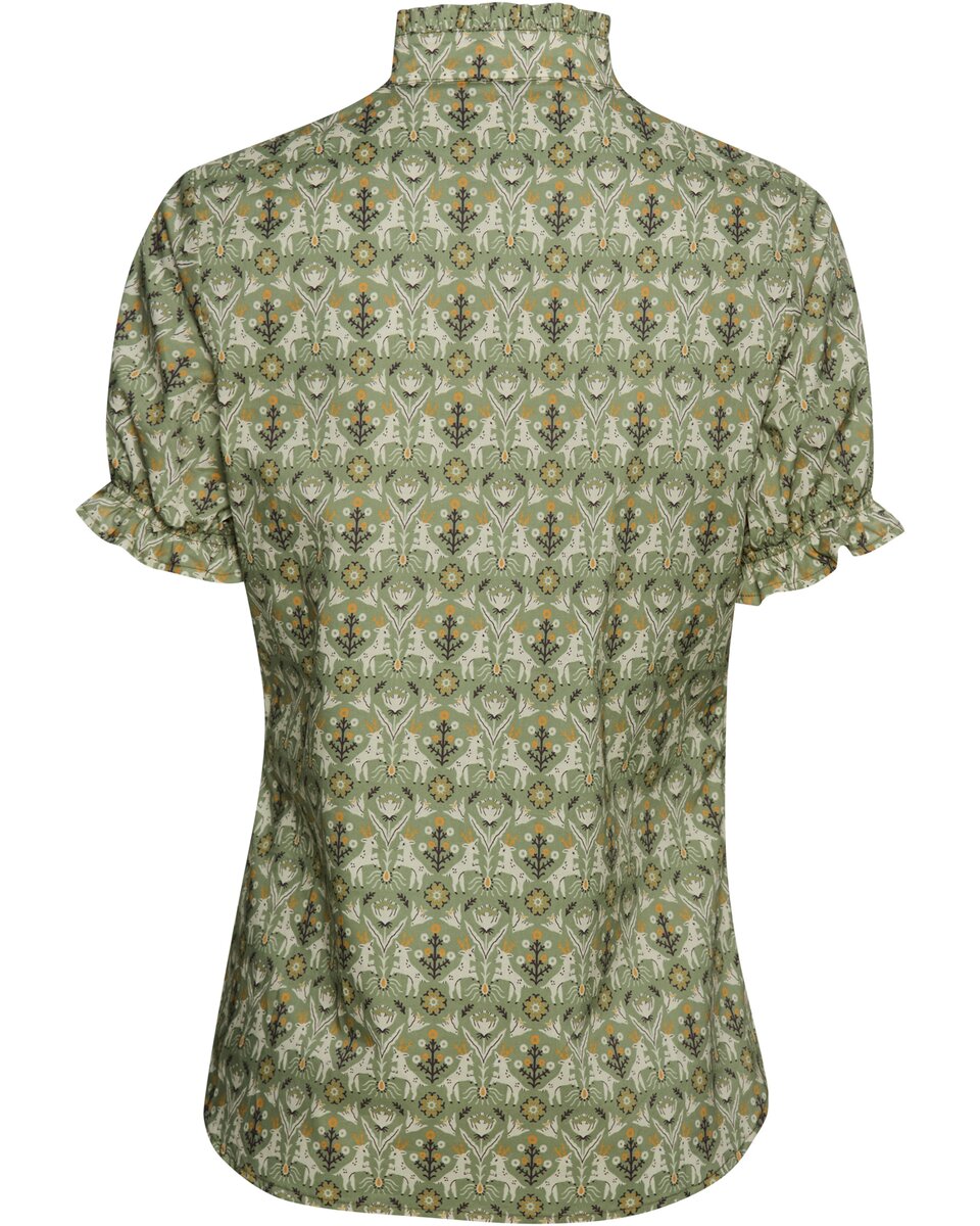 Reitmayer Short-sleeved blouse (Green)
