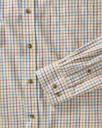 Highmoor Tattersall shirt (Ecru/Beige/Blue/Red)