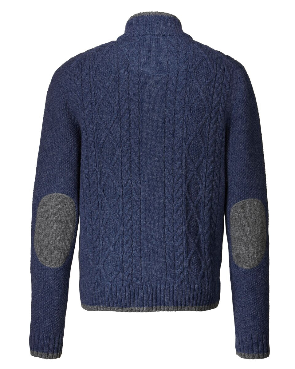 Reitmayer Cable cardigan (Blue)