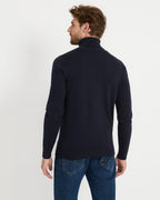 Highmoor Turtleneck sweater (Dark Navy)