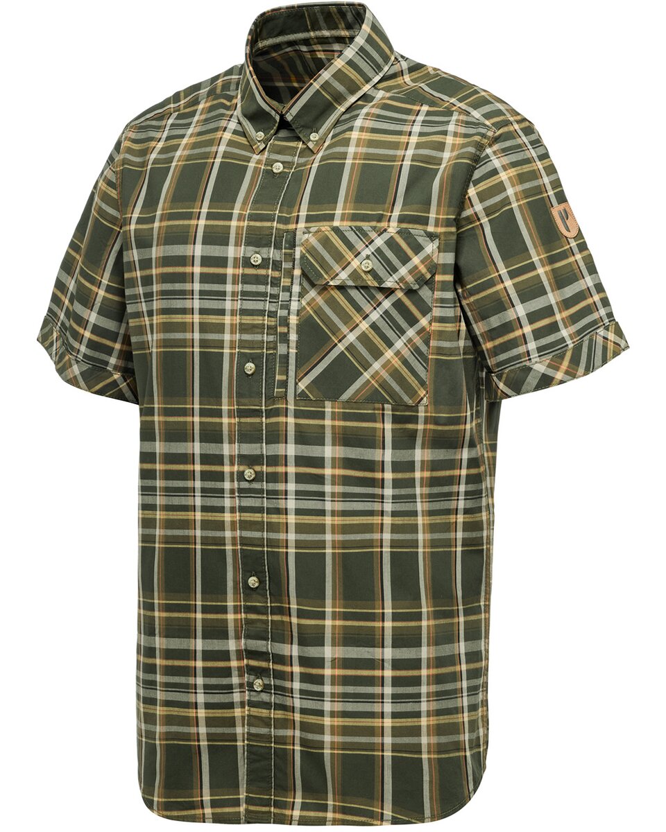 Parforce Short-sleeved hunting shirt Summer Feeling (Olive/orange)