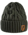 Parforce Active Women's cable knit beanie (Olive)