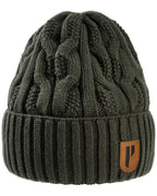 Parforce Active Women's cable knit beanie (Olive)