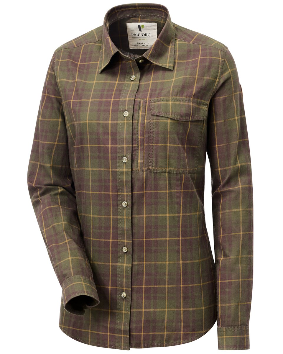 Parforce Women's hunting blouse Nature (Olive/brown)