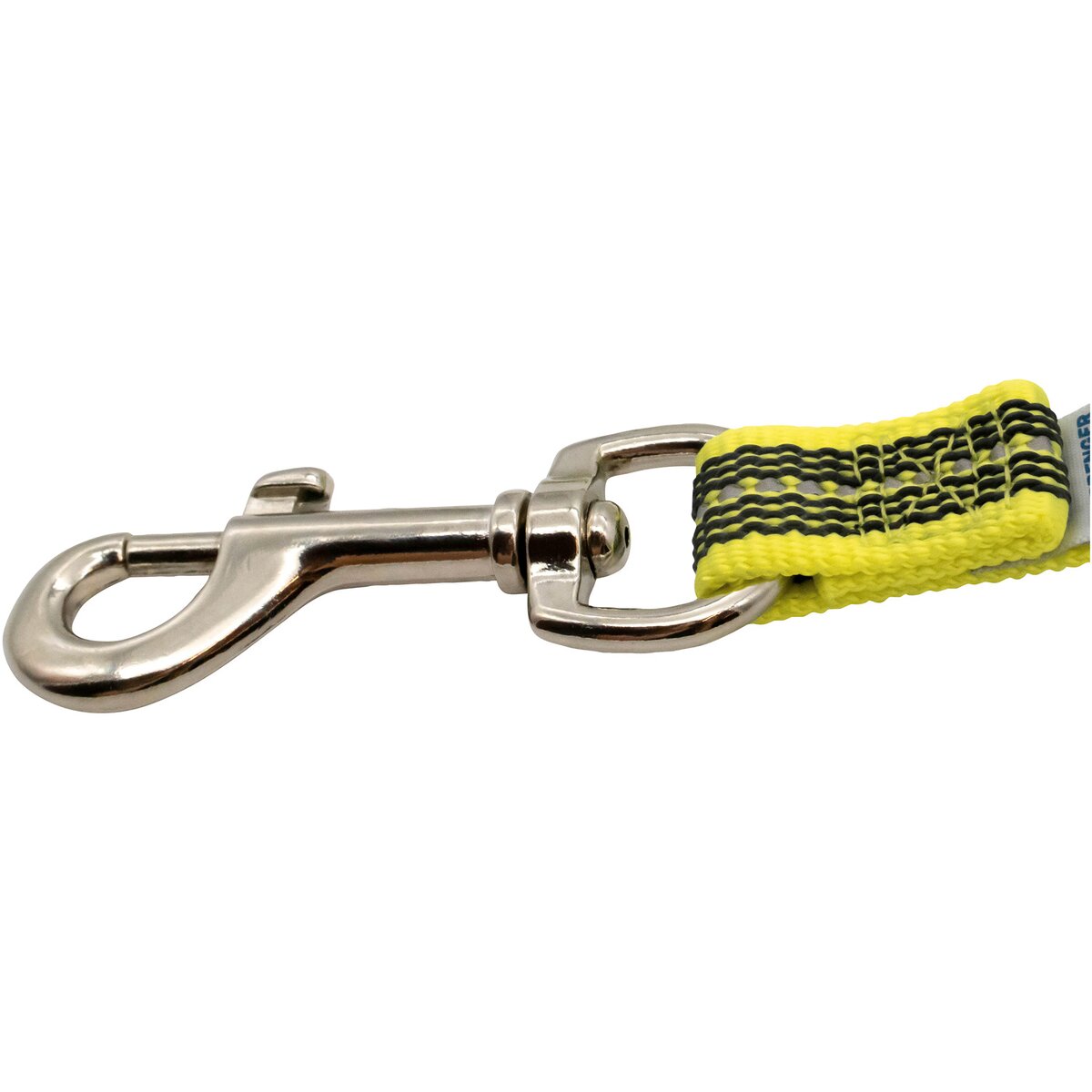 Sprenger Rubberized dog leash without hand strap (Signal yellow – length 2 m)