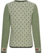 Reitmayer Jacquard cardigan (Green)