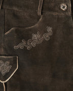 Luis Steindl Traditional leather trousers (Brown/Antique)