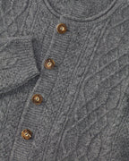 Luis Steindl Cable cardigan (Gray melange)