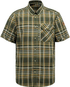 Parforce Short-sleeved hunting shirt Summer Feeling (Olive/orange)