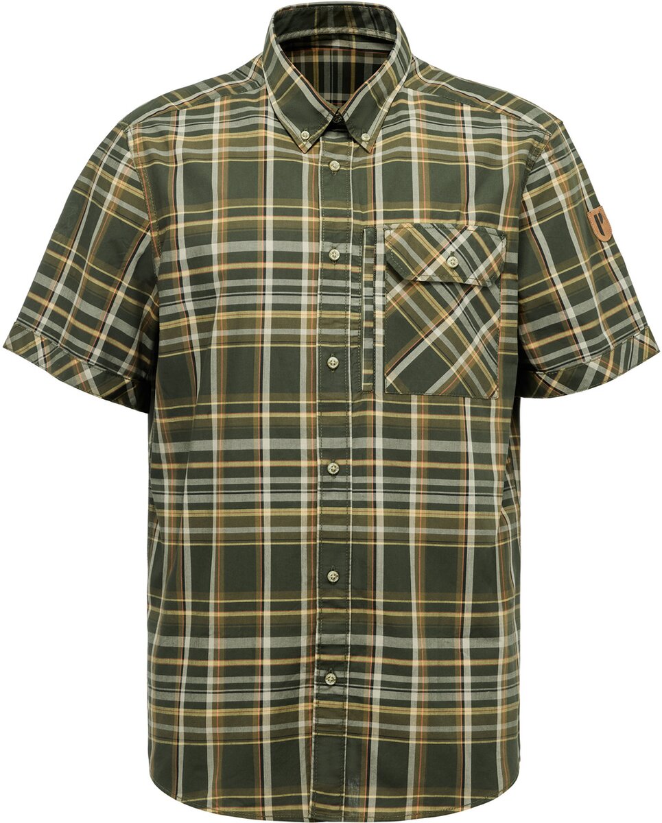 Parforce Short-sleeved hunting shirt Summer Feeling (Olive/orange)
