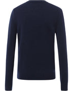 Highmoor Lambswool cardigan (Navy)