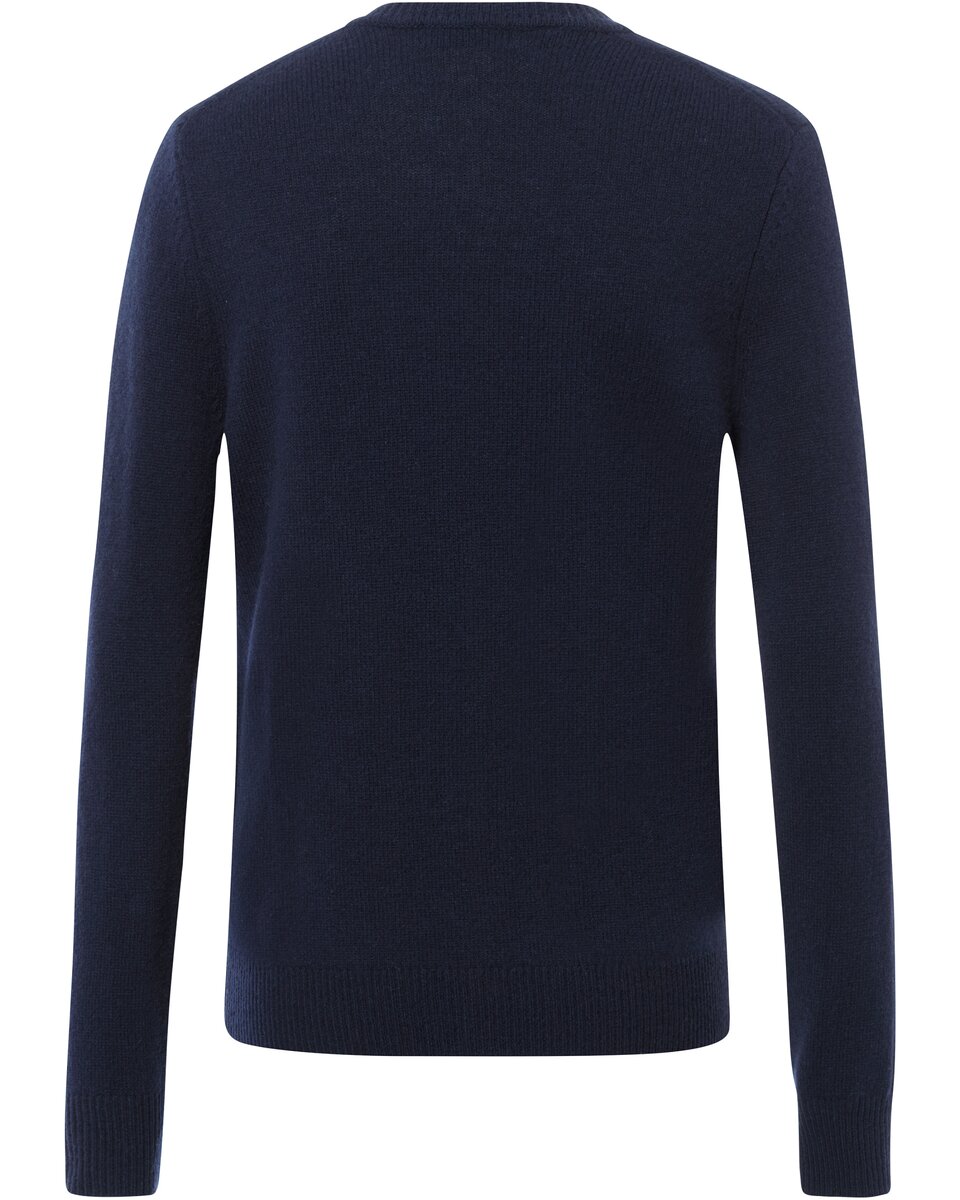 Highmoor Lambswool cardigan (Navy)