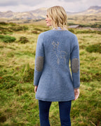 Reitmayer Long cardigan (Jeans blue)