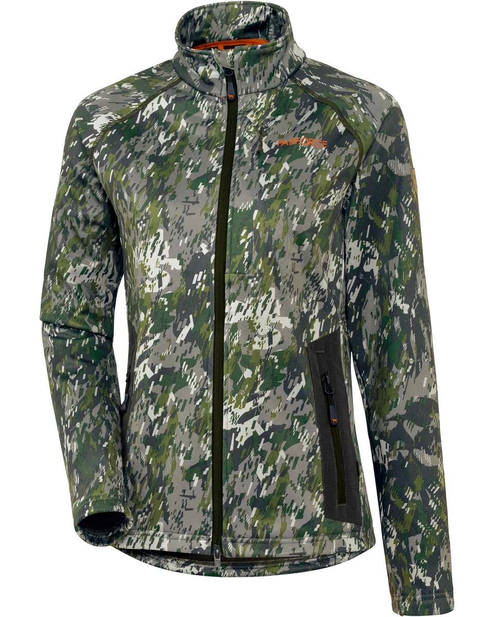 Parforce Women's fleece jacket greenSphere® (Olive camo)