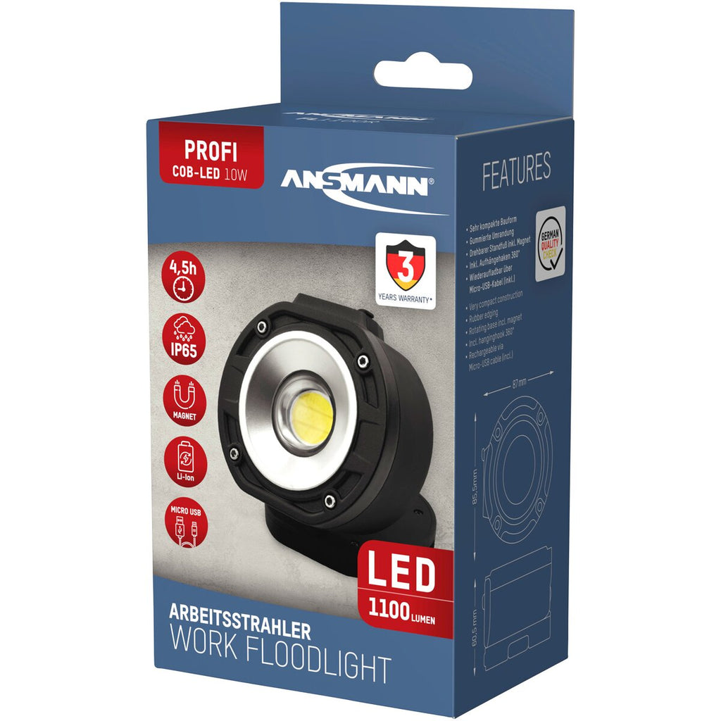 Ansmann LED spotlight FL 1100R Pocket