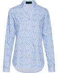 Reitmayer Poplin blouse with print (White/Green)