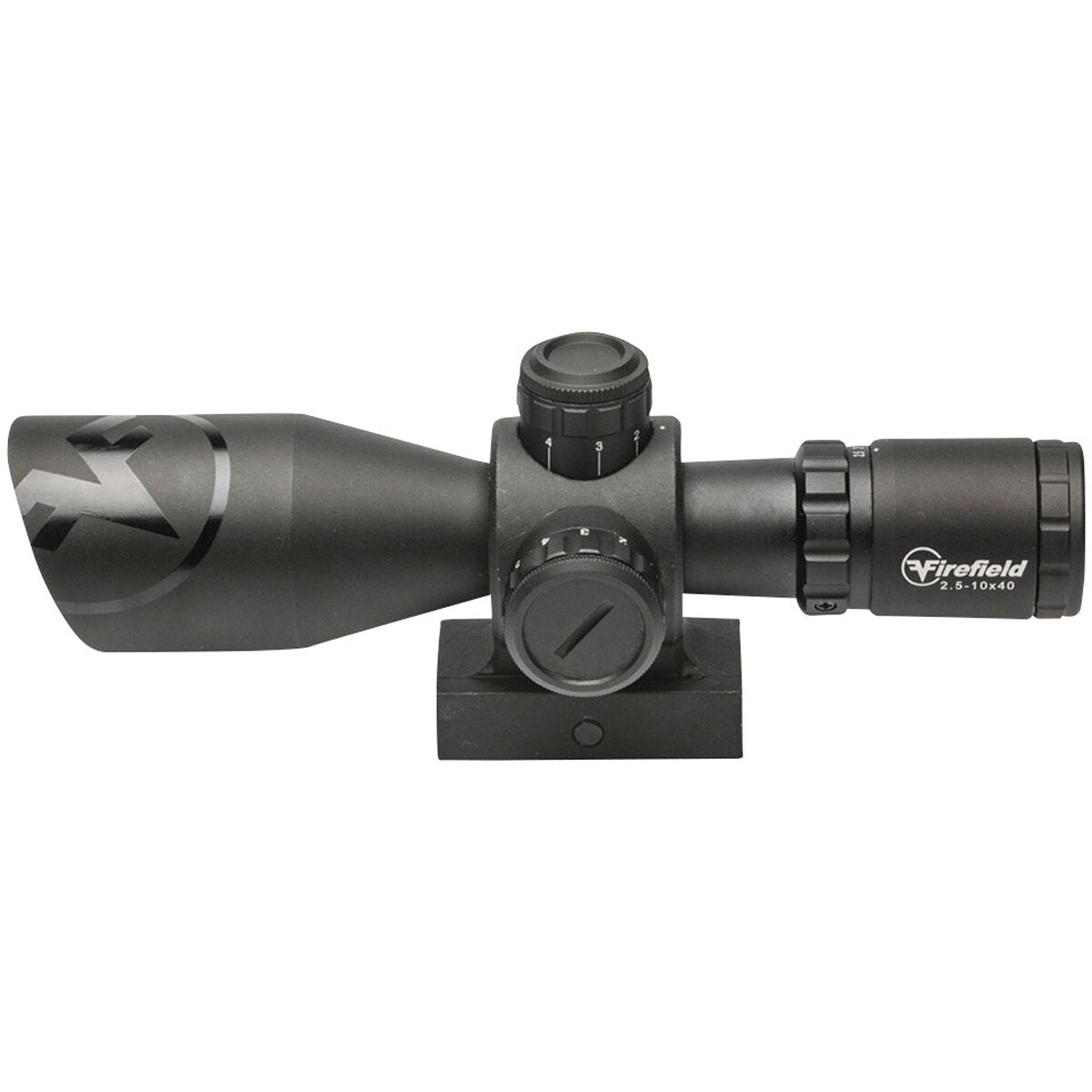 Firefield Barrage 2.5-10x40 optiskais tēmēklis (tīkliņš Mil-Dot)