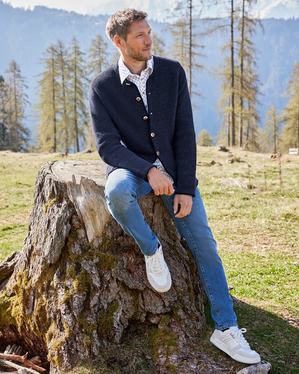 Reitmayer Cardigan (Blue)