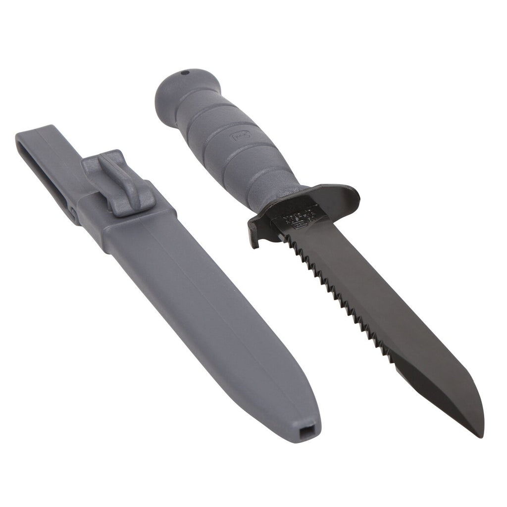 Glock FM81 field knife with saw (grey)