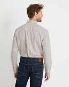 Highmoor Tattersall shirt (Ecru/Beige/Blue/Red)