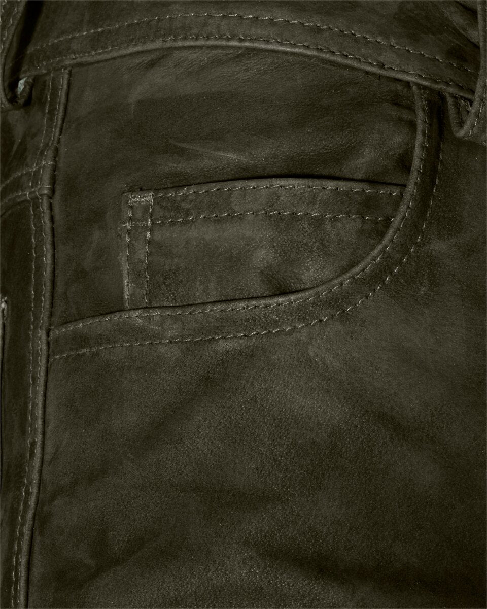 Parforce Traditional Hunting Buffalo leather pants (Olive)