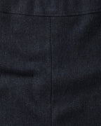 Highmoor Flared tweed skirt (Marine)