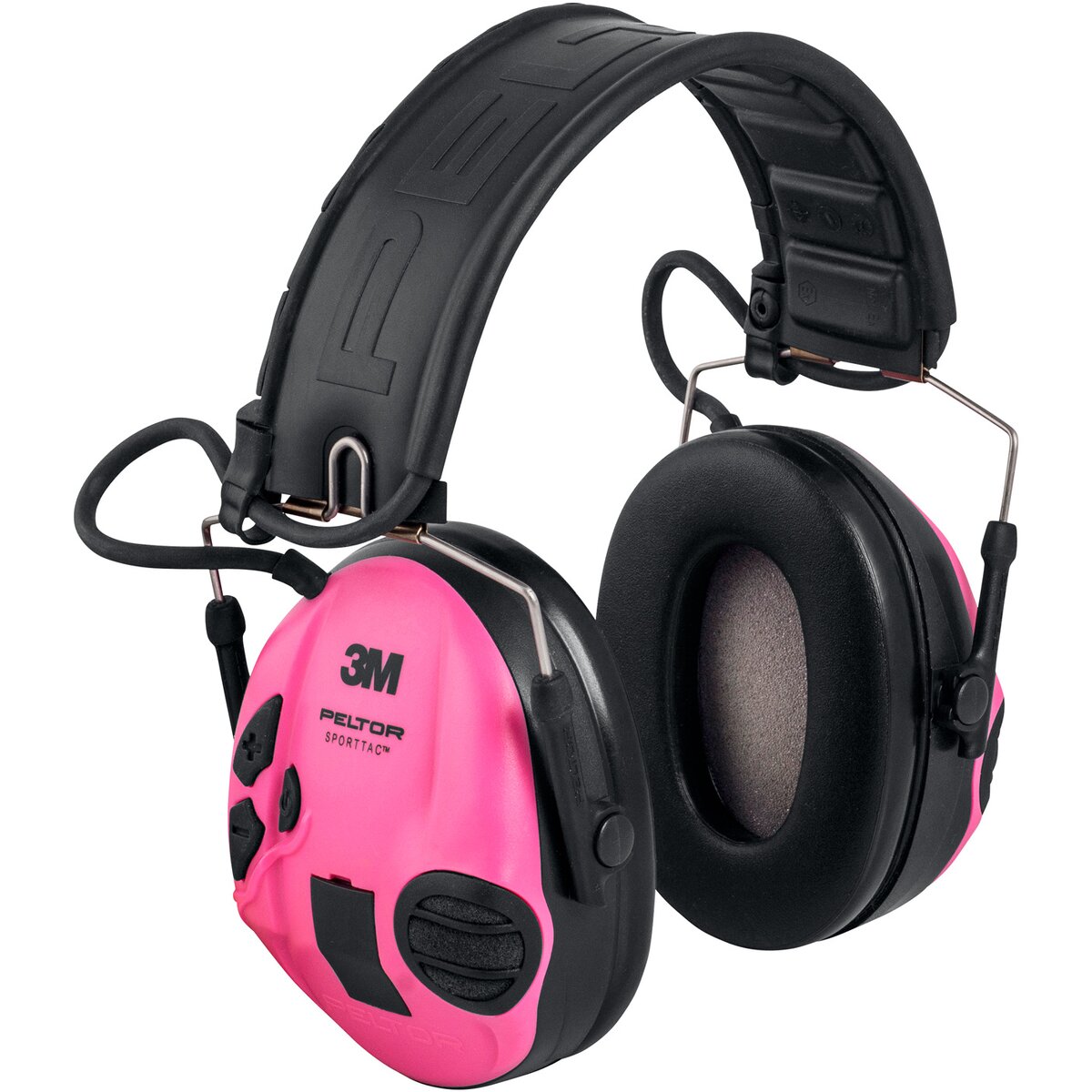 3M Peltor SportTac active hearing protection (green/pink)