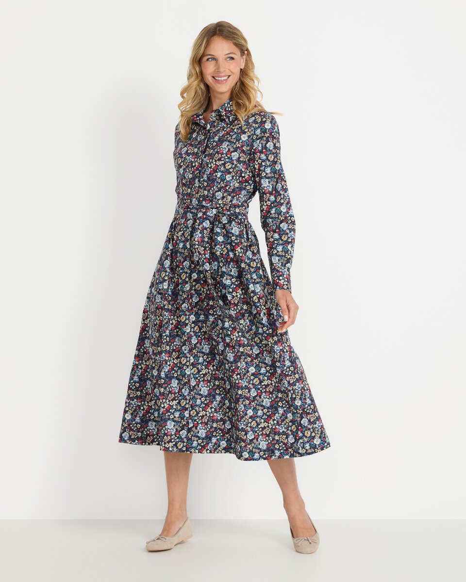 Highmoor Shirt dress (Navy/Colorful)