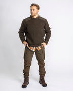 Pinewood Round neck sweater Lapland Rough (Moss Green)