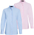 Reitmayer Oxford blouses in a two-pack (Bleu/pink)