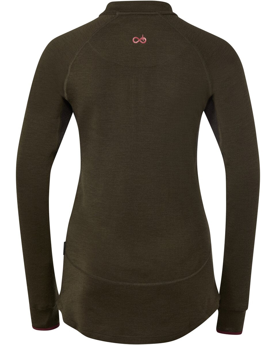 Merkel Gear Merino Crew Shirt Ws (Olive)