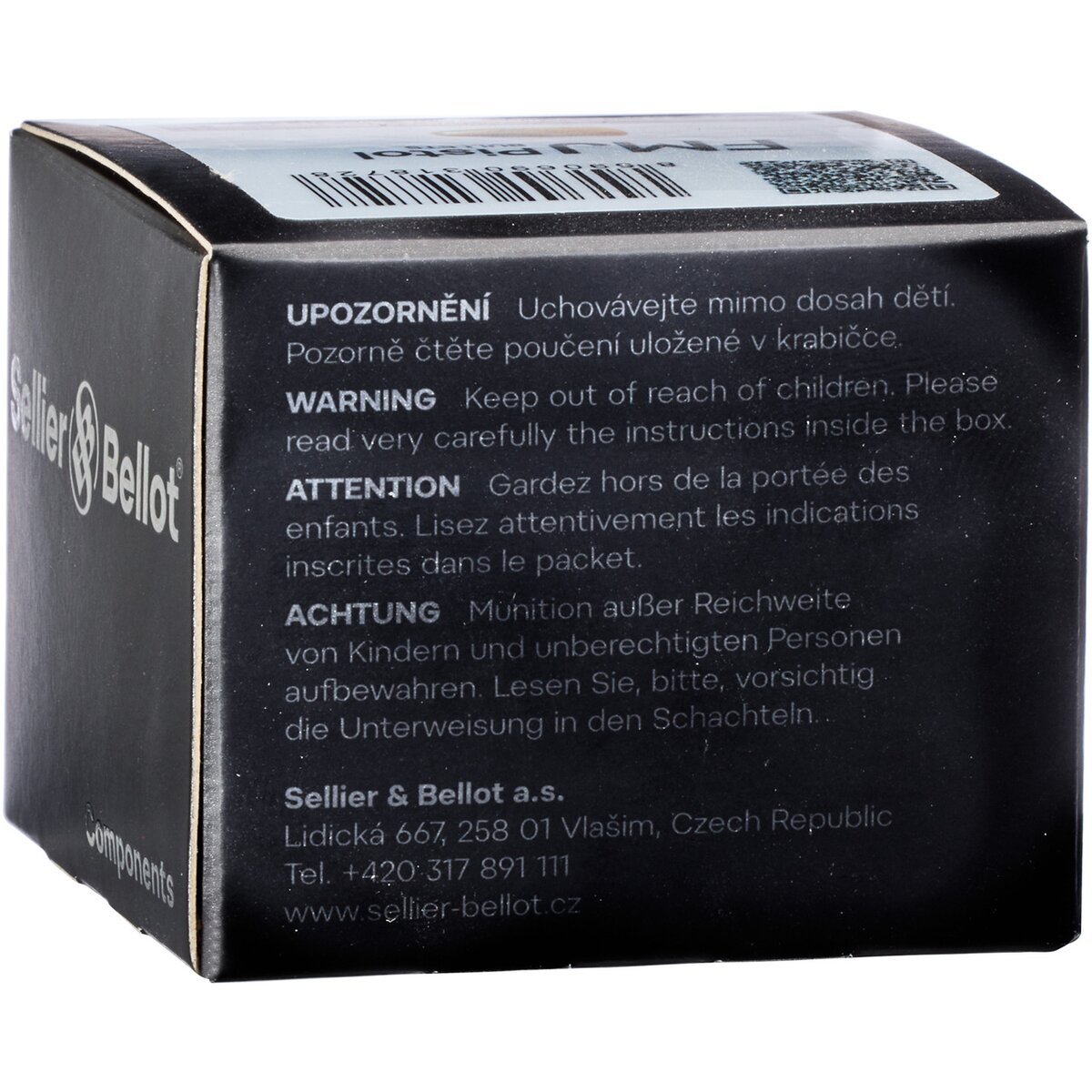 Sellier & Bellot .357 Vlm round nose bullets 10.2g/158grs. (Kaliber .357 (.38)) — Pack of 75 pcs