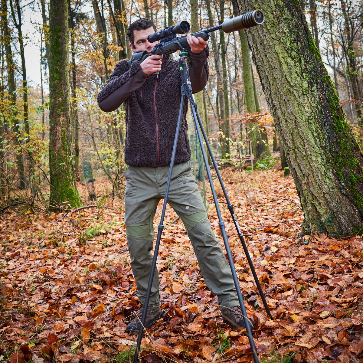 Primos Target Stick Trigger Sticks® Gen. 3 – Tall Tripod (Black ONYX)