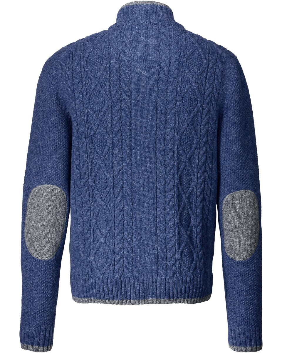 Reitmayer Cable cardigan (Blue)