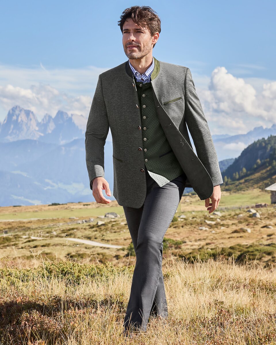 Luis Steindl Janker (Grey/Fir)