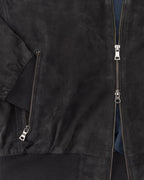 Highmoor Leather blouson (Marine)
