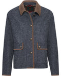 Reitmayer Jacket with corduroy collar (Blue)
