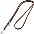 Heim Soft leash – 3-way adjustable (Width 10 mm, length 2.40 m, color brown)