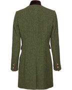 Luis Steindl Herringbone frock coat (Moss/Pumpkin)