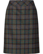 Highmoor Short wool skirt (Navy/Green)