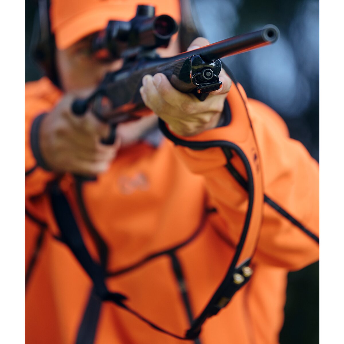 Sauenhammer Rifle sling SH (Signal orange)