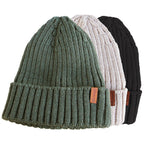 Thermopad Beanie Merino + 10 mini warmers – set (Olive)