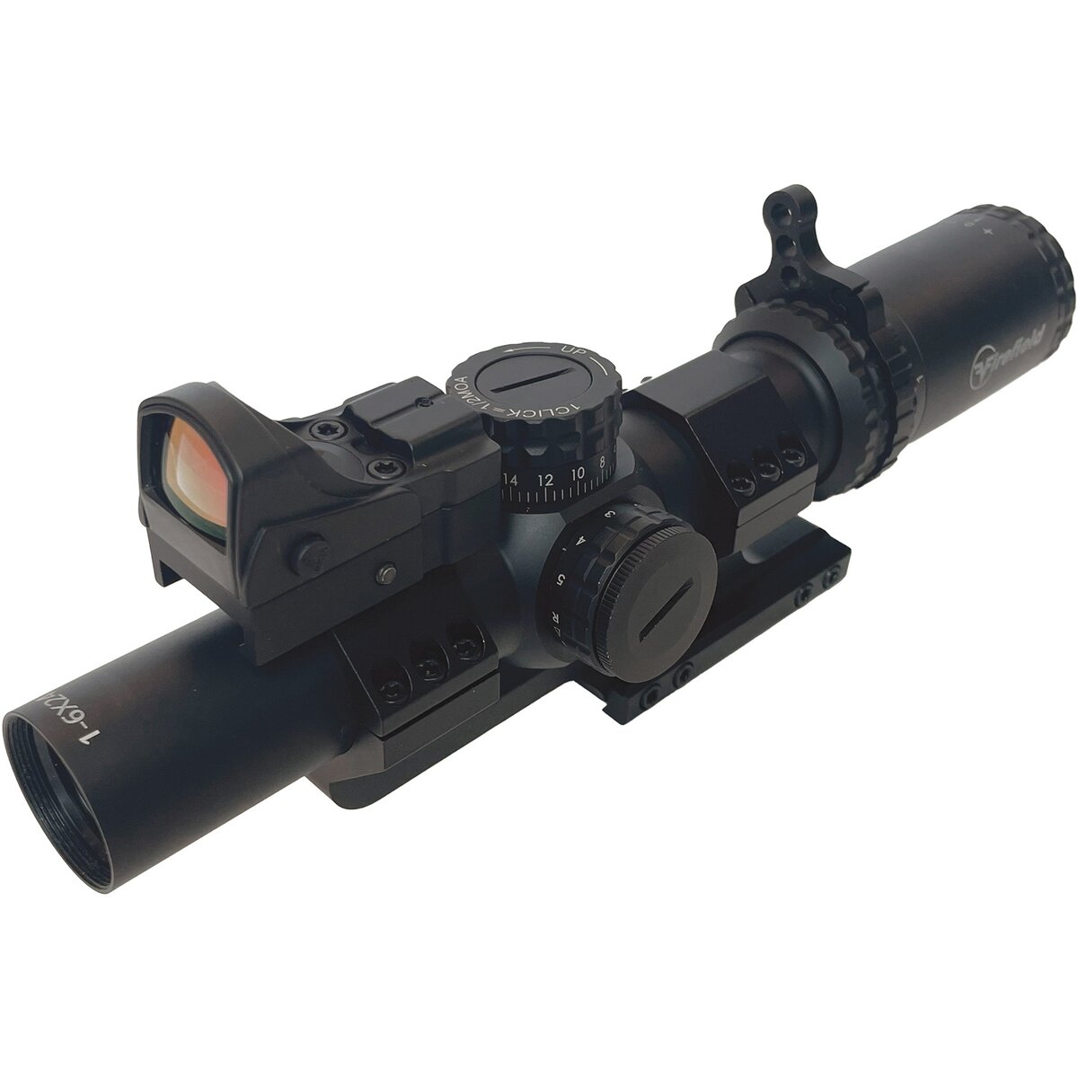 Firefield Kommando Kit RapidStrike 1-6x24 & Impact Mini Red Dot Sight (Absehen Circle Dot)